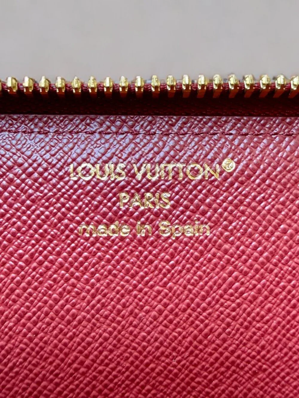 Louis Vuitton Canvas Monogram Charlotte Pencil Pouch Rouge Red Trim
